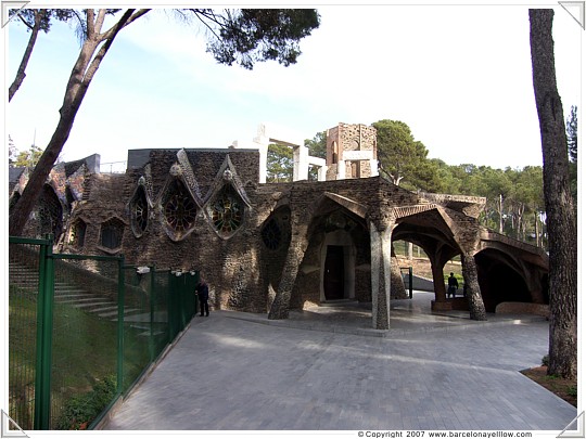 Gaudi's crypt of the Church of Colonia Güell