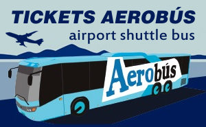Tickets Barcelona AEROBÚS airport bus to city center