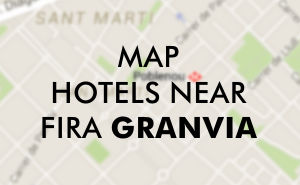 5 Top Hotels near Fira Gran Via exhibition area Barcelona