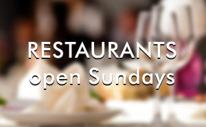 Best Sunday open restaurants Barcelona