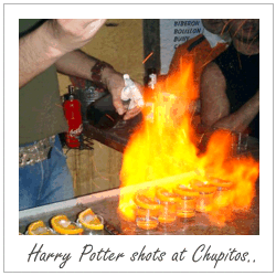 Harry Potter chupitos - shots at Bar Chupitos