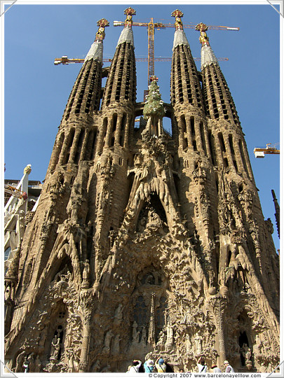 Nativity facade La Sagrada Familia