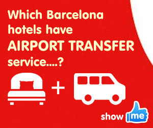 Barcelona hotels with airport transfer