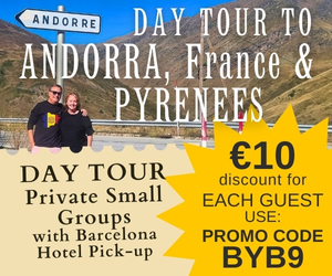 Day tour from Barcelona to France and Andorra
