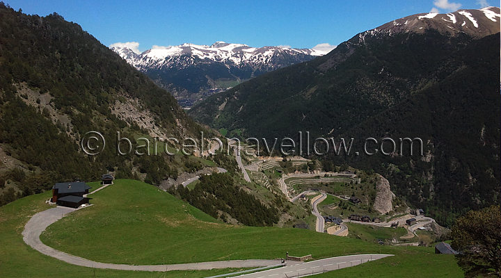 Andorra near Barcelona