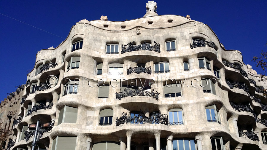 Barcelona Pictures Casa Mila La Pedrera By Gaudi