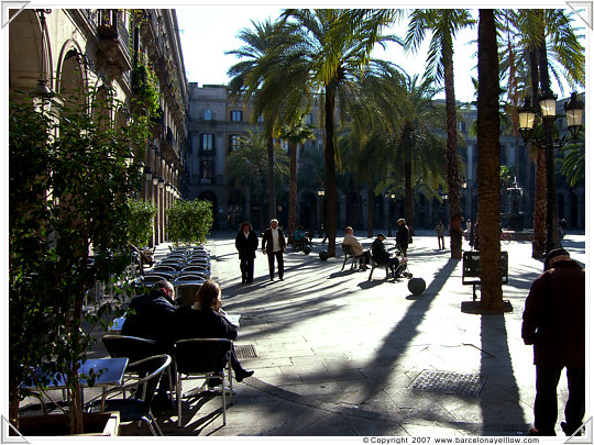 barcelona pictures plaza reial