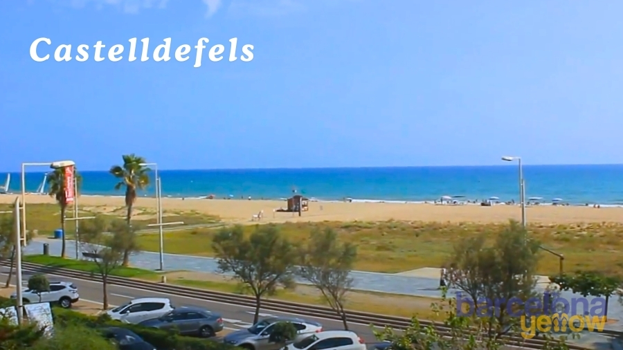 castelldefels beach near Barcelona