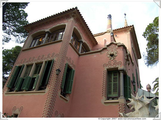 Barcelona 22 Pictures Gaudi House Museum In Park Guell