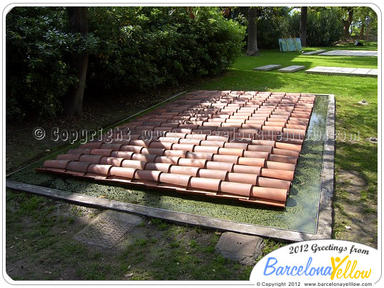 Sculpture garden Miro Foundation Barcelona