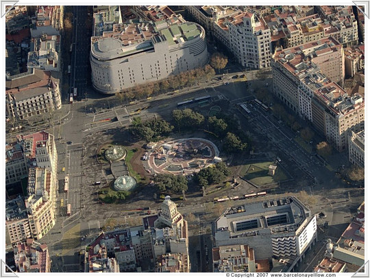 Barcelona aerial photos