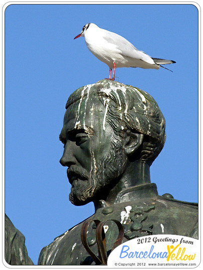 General Joan Prim statue Barcelona