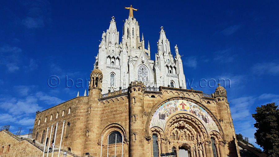 tibidabo-hill-barcelona-sagrat-cor-church
