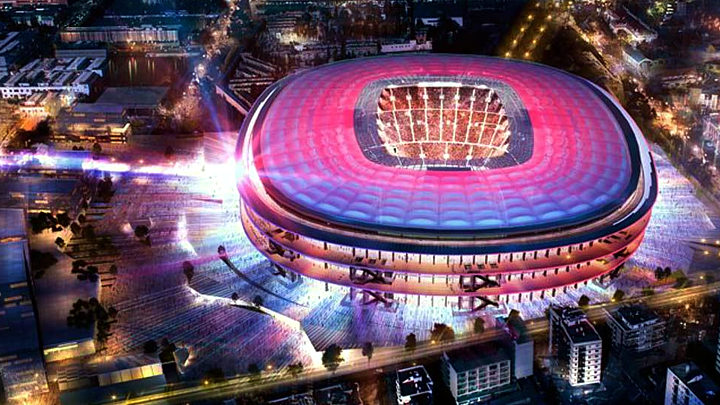 New Camp Nou stadium Barcelona 