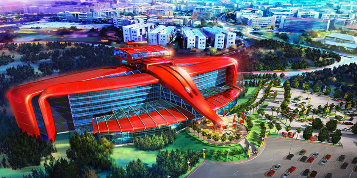 Barcelona 2020 - Ferrari Land Barcelona theme park