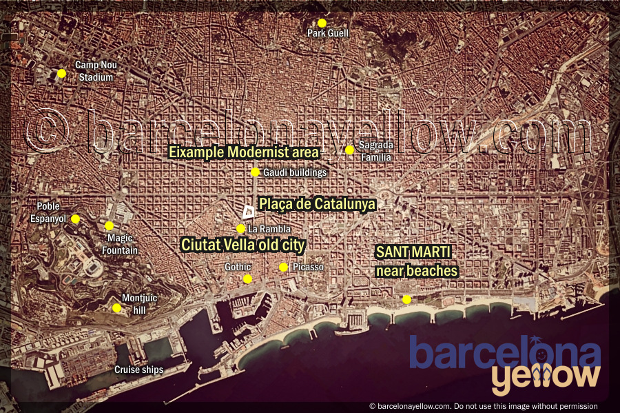 Barcelona 2019 - Where to stay in Barcelona. 2019 Guide with maps