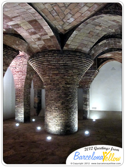 Palau Guell stables cellar