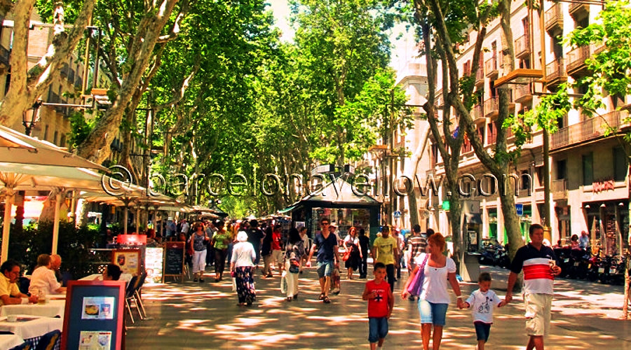 La Rambla Street Barcelona 