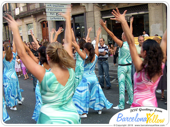 Dancers La Gran Cabalgata de la Mercè