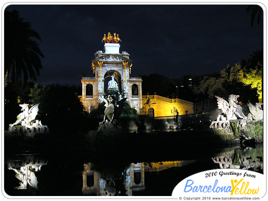 Cascada Fountain Parc Ciutadella Merce