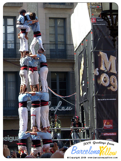 Merce Festival Castellers