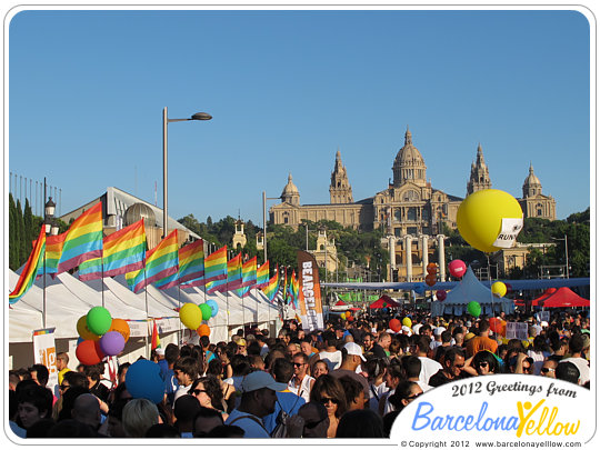 Pride parade Barcelona Gay Pride Festival