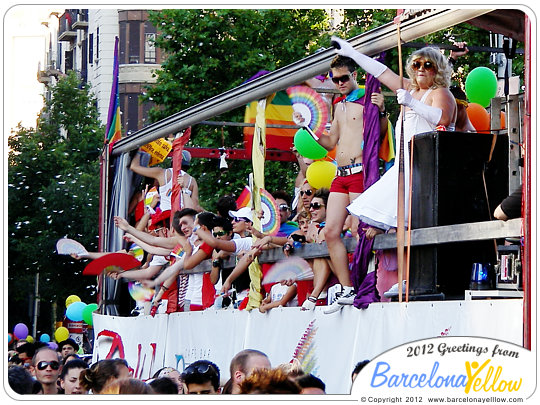 Pride parade Barcelona Gay Pride Festival