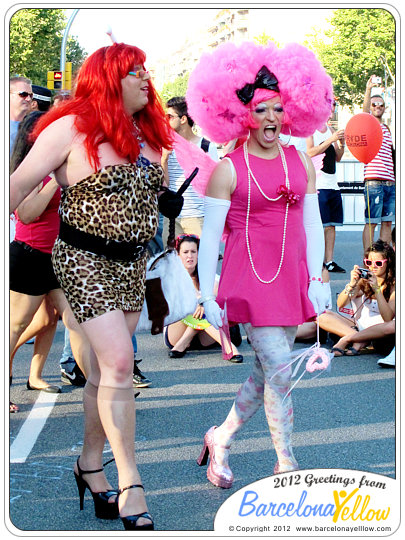 Pride parade Barcelona Gay Pride Festival
