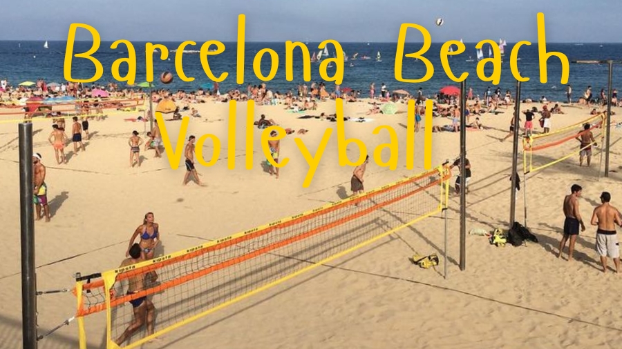 where to play beach volley barcelona - best beaches
