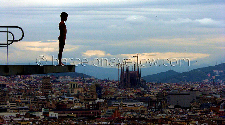 Barcelona 2021 Olympic Diving Swimming Pool Montjuic