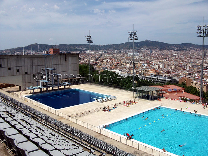 Barcelona 2017 - Olympic diving swimming pool Montjuic